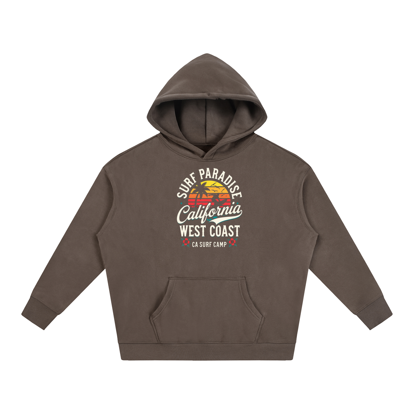 california,west,coast,paradise,surf,camp,sweatshirt,hoodie,cali,ca