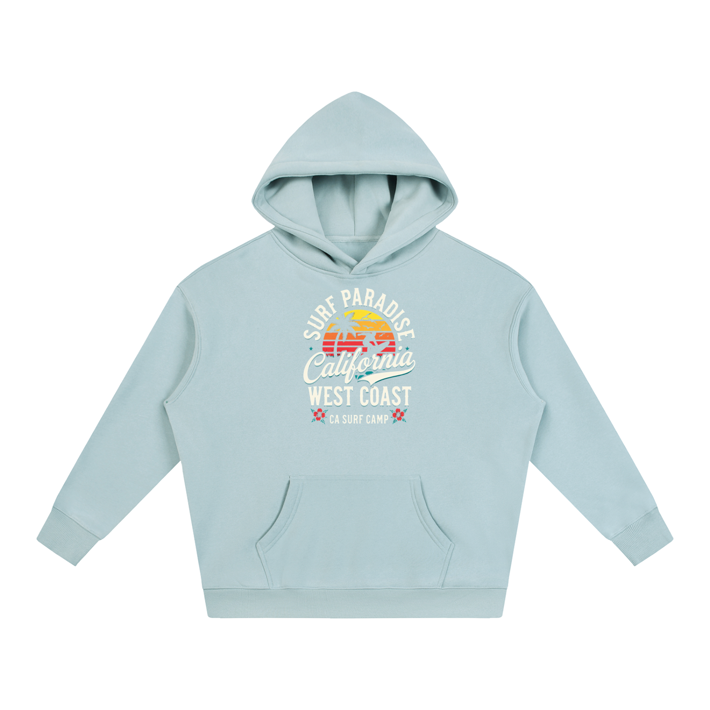 california,west,coast,paradise,surf,camp,sweatshirt,hoodie,cali,ca