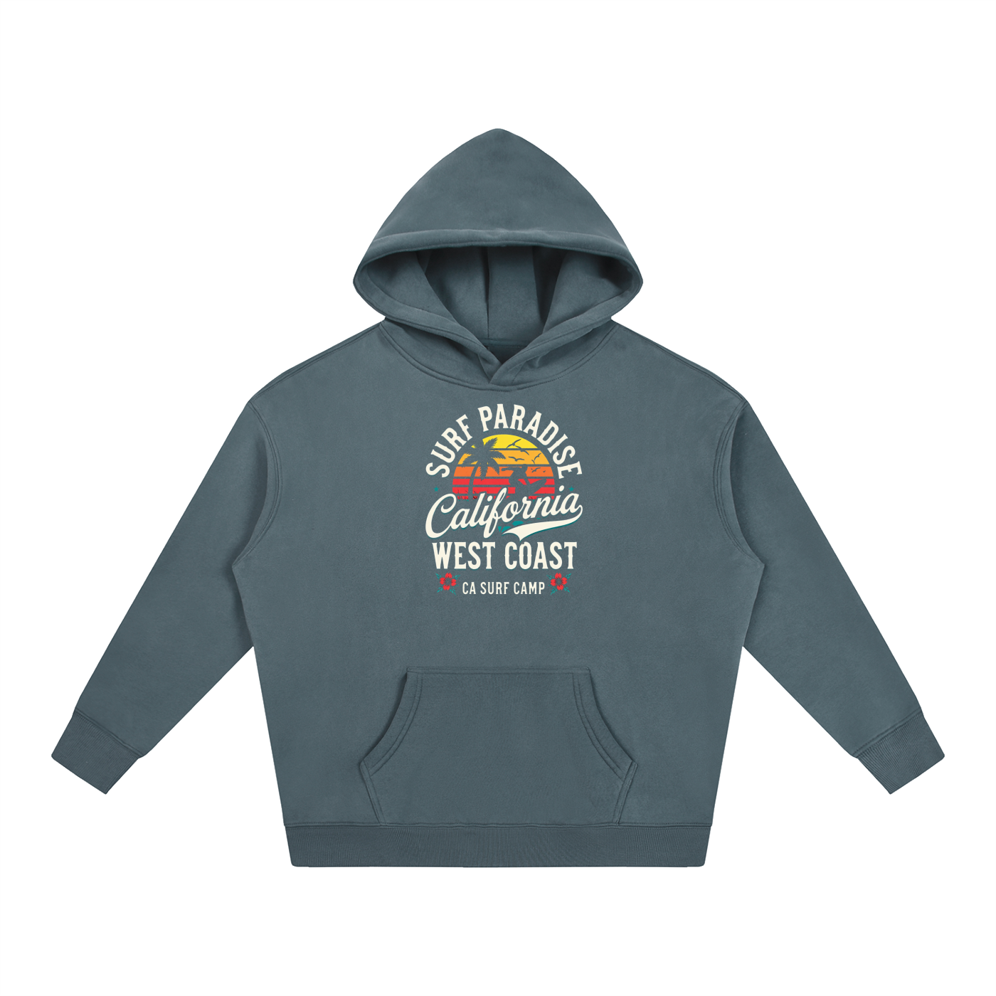 california,west,coast,paradise,surf,camp,sweatshirt,hoodie,cali,ca