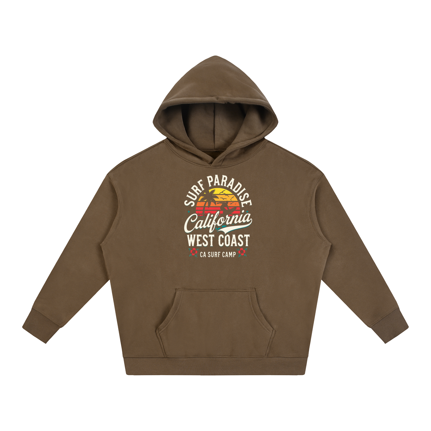 california,west,coast,paradise,surf,camp,sweatshirt,hoodie,cali,ca