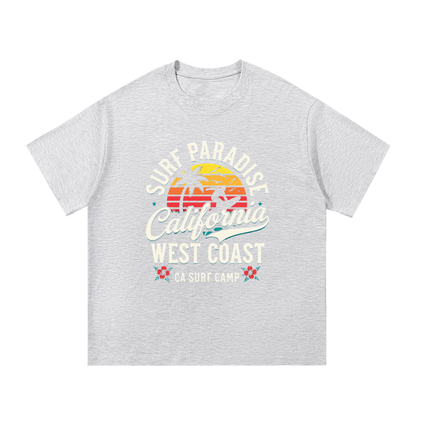 surf,paradise,california,coast,camp,west,tee,Tshirt