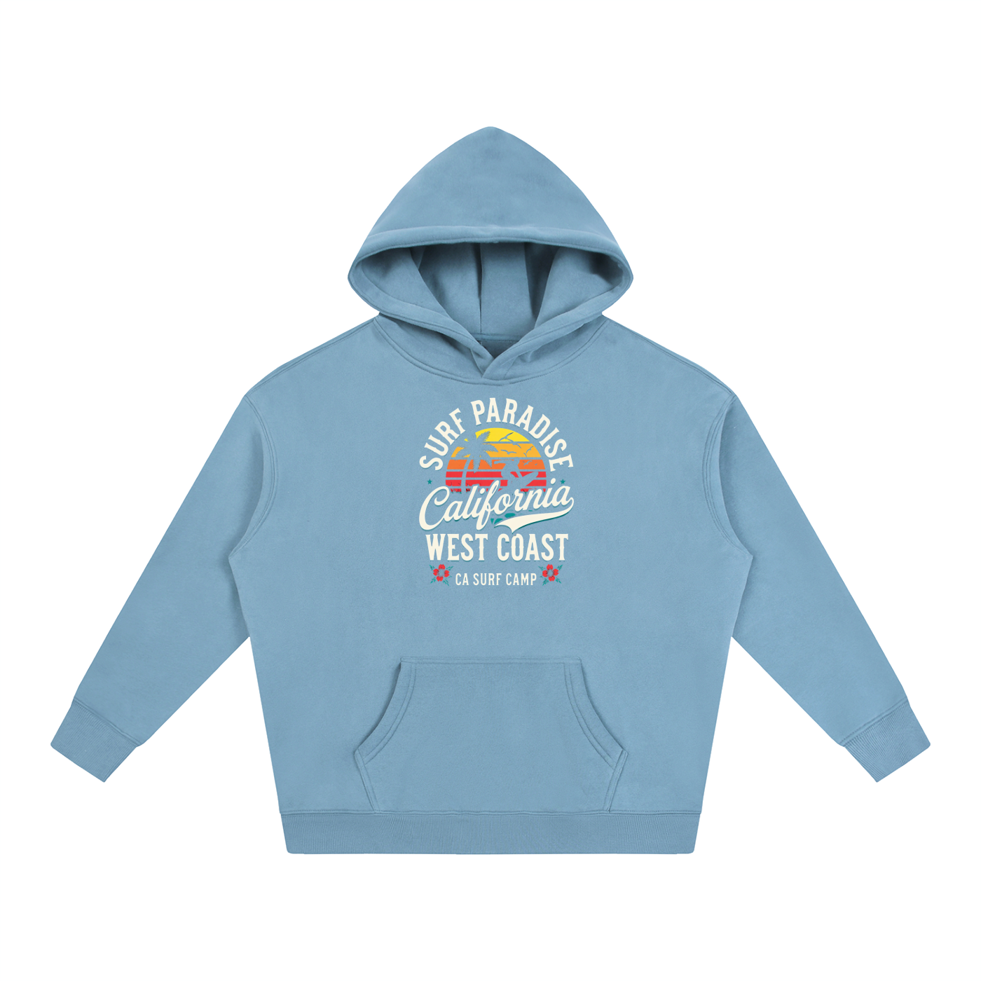 california,west,coast,paradise,surf,camp,sweatshirt,hoodie,cali,ca