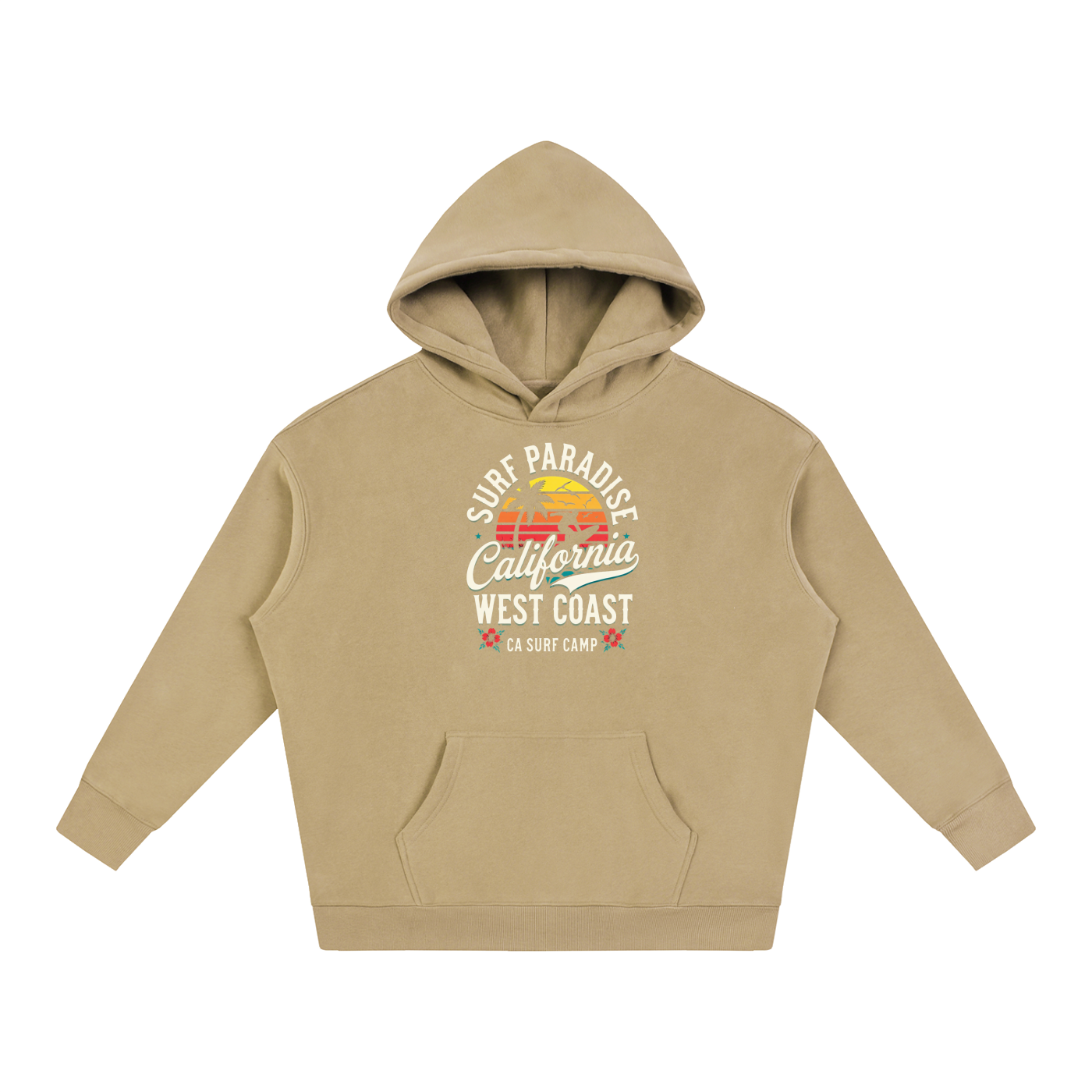 california,west,coast,paradise,surf,camp,sweatshirt,hoodie,cali,ca