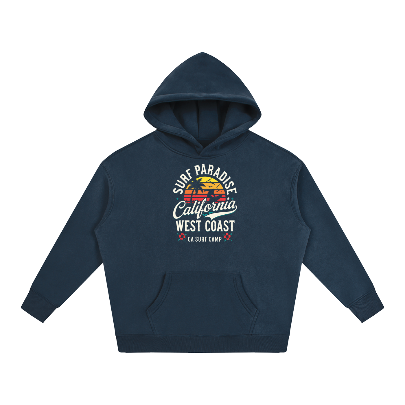 california,west,coast,paradise,surf,camp,sweatshirt,hoodie,cali,ca