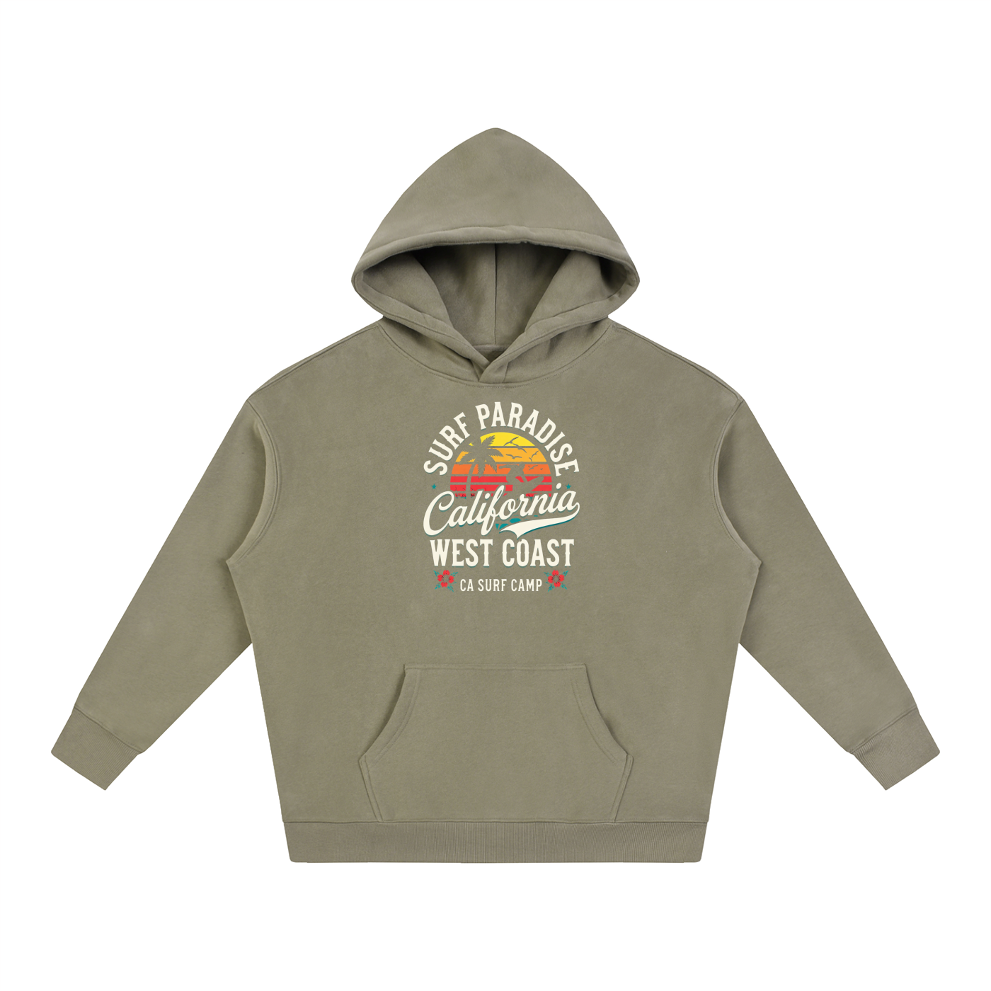 california,west,coast,paradise,surf,camp,sweatshirt,hoodie,cali,ca