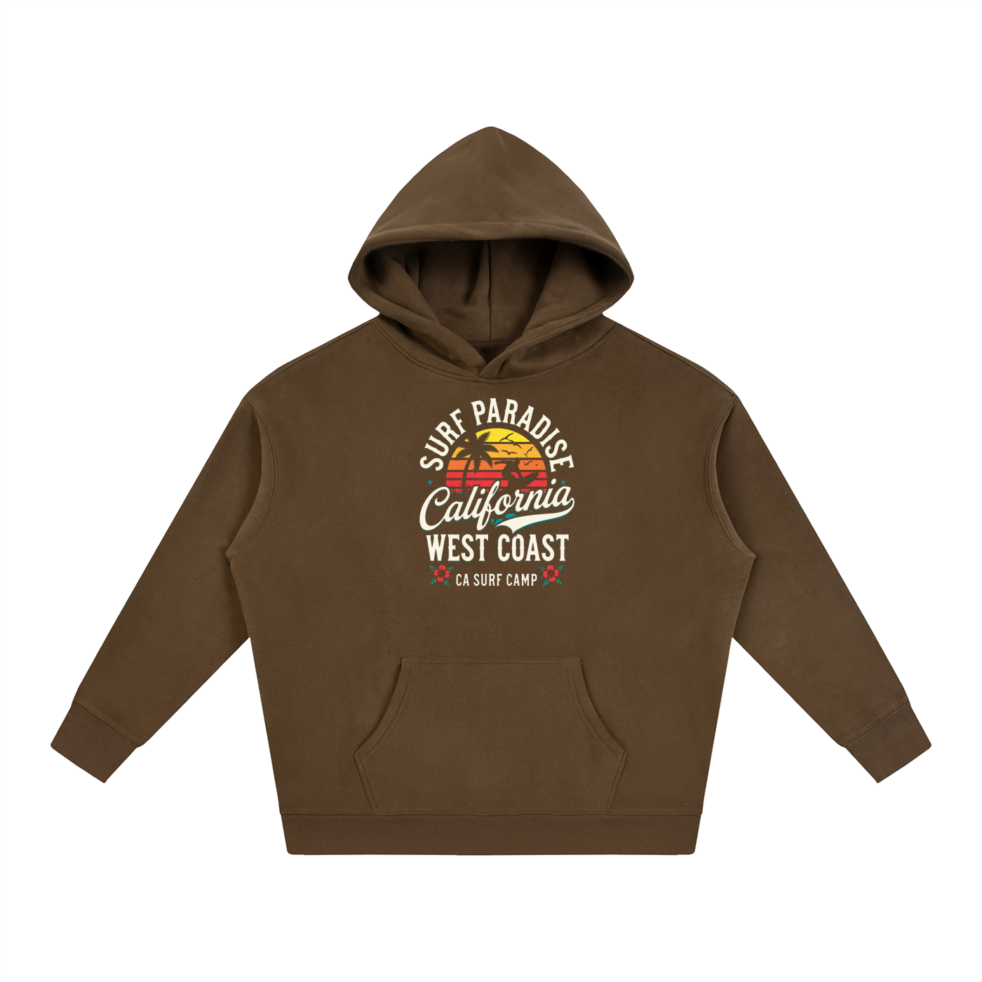 california,west,coast,paradise,surf,camp,sweatshirt,hoodie,cali,ca