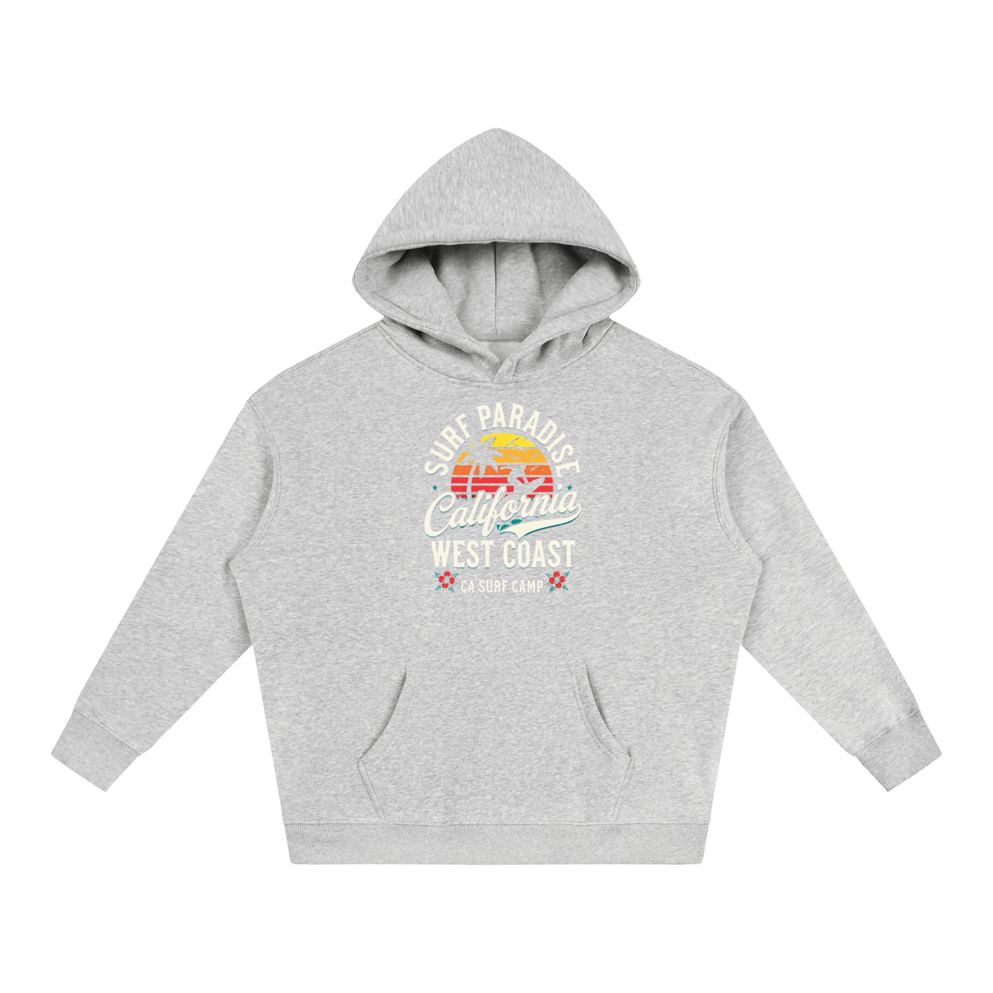 california,west,coast,paradise,surf,camp,sweatshirt,hoodie,cali,ca
