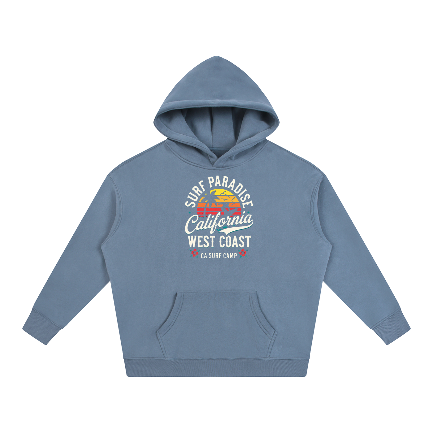 california,west,coast,paradise,surf,camp,sweatshirt,hoodie,cali,ca