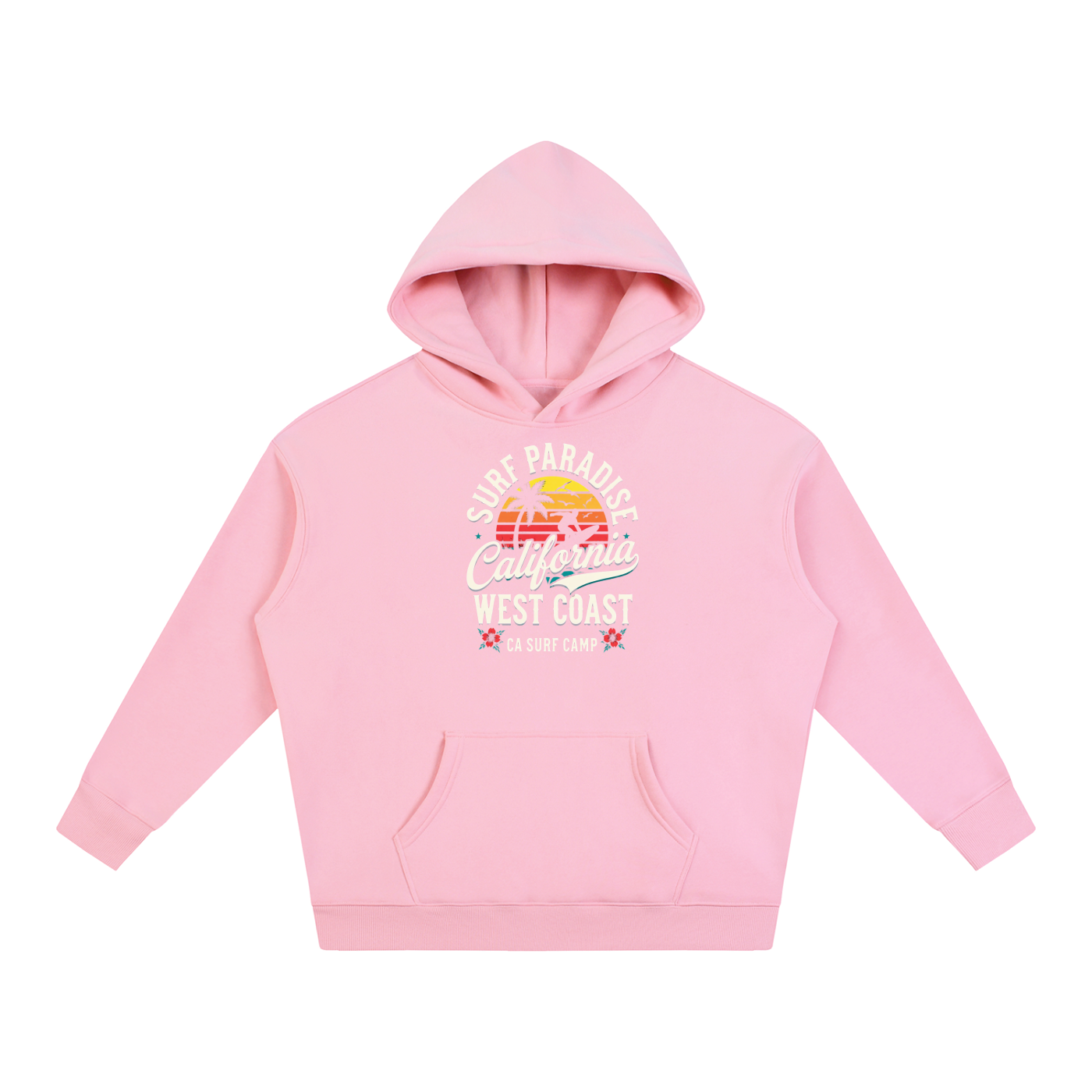 california,west,coast,paradise,surf,camp,sweatshirt,hoodie,cali,ca